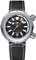 PHOIBOS Vortex Antimagnetische Automatik-Taucheruhr für Herren, 200mwasserdicht, Gehäuse mit versteckten Laschen und Doppelkronen mit innerer drehbarer Lünette, Schwarz PY042C