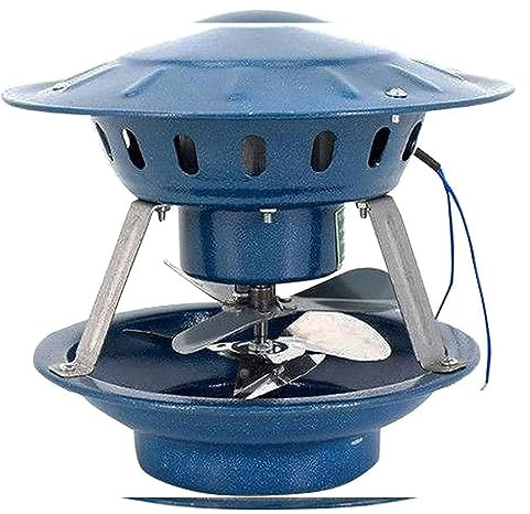 JHKJ Ventilador de Chimenea, Extractor de Humo de Chimenea, Ventilador de Tiro inducido de 100 W, Ventilador de Escape de Chimenea con Inductor de Tiro de Chimenea A