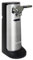 Kenmore 3-in-1 Automatic Electric Can Opener, Built-in Knife Sharpener & Bottle Opener, Hands-Free One-Touch Operation, Auto Shut-Off, Cord Storage (Black and Grey)