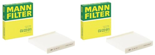 MANN-FILTER CU 22 011 Innenraumfilter – Für PKW (Packung mit 2)