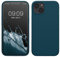 kwmobile Handyhülle für iPhone 13 Hülle, für iPhone 13 Case - Hülle Silikon - kabelloses Laden - Petrol