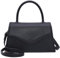 Milisente Clutch Damen Lederclutch Abendtasche Für Hochzeit Clutches Handtasche Schultertasche (Geprägt Schwarz)