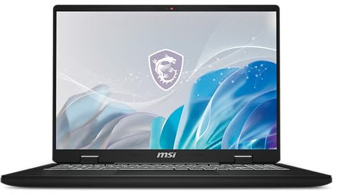 MSI Creator M16 HX C14VEG-090XES Laptop, 40,6 cm (16 Zoll), QHD+ (Intel Core i7 14700HX, 16 GB RAM, RTX 4050, 1 TB SSD, Free Dos) Lunar Gray - Spanische QWERTY-Tastatur
