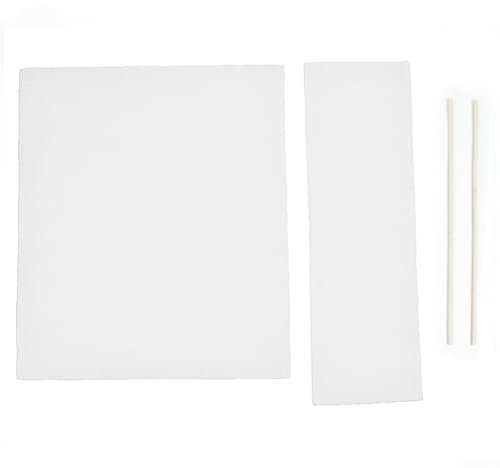 RANRAO Bezug für Regiestühle im Freien, Segeltuch-Sitzbezüge, Ersatz, Weiß