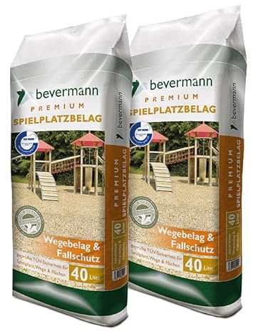 Floragard Playground and Path Wood Chips Made from Local softwoods 2X 40 lite