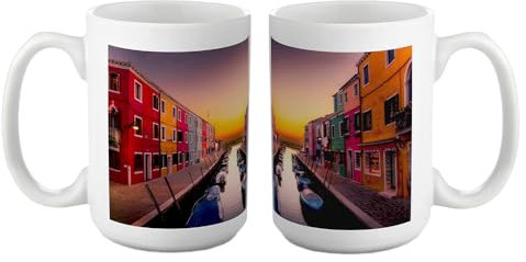 Shopagift Personalised Mug Any Photo Image Full Wrap Logo Business Company Design White 15oz Large Cup for Birthdays Mum Dad Mothers Fathers Day Funny Retirement Work Gifts