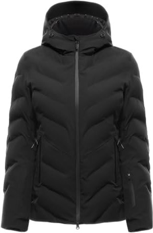 Dainese Women's Nova Aerosense-Dry Wmn Jacket Skijacke mit Wattierung, wasserdicht und atmungsaktiv, Schwarz, L