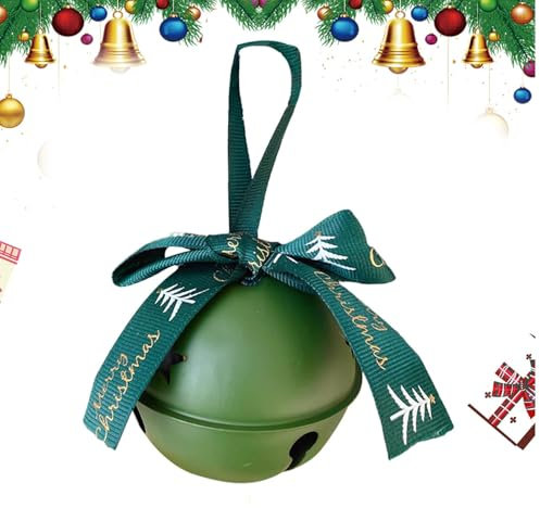 Weihnachtsbaumglocken-Ornamente - Metall Glockenschmuck für den Weihnachtsbaum, Festliche Glocken für die Feiertage | Christbaumschmuck aus Metall, Weihnachtsglocken Anhänger, Dekoration für Feste