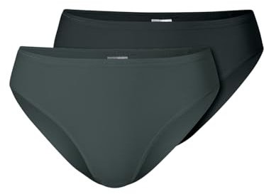 Schiesser Damen 2 Pack Taislip Unterwäsche - Modal Essentials