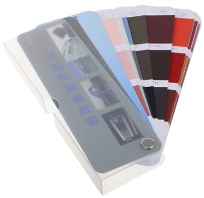 COSMEVIVI Farbabstimmungs-farbmusterkarten 114-karten-set Für Metall-autolack