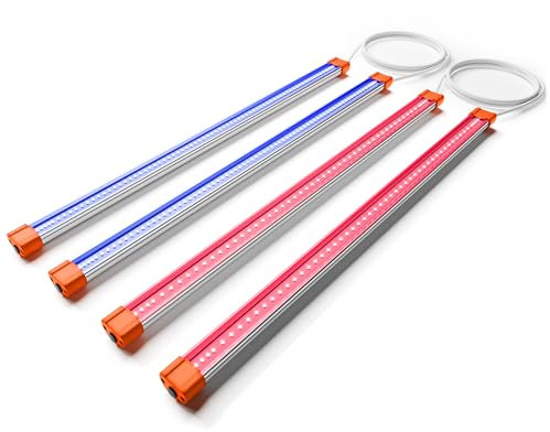 Spider Farmer 2025 UV30- und IR16-LED-Wachstumslicht, 365–370 nm UV und 730–745 nm IR, Zusatzlicht für Zimmerpflanzen, 2 x 2, 3 x 3, 4 x 4 Wachstumszelte, 23,6 Zoll langes Stangenset