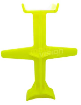 Support de Suspension Universel pour Fourche de Moto - Outil de Transport - Protection en Plastique - pour Moto Tout-Terrain, Motocross et Enduro, 29,3 x 23,1 x 9,8 cm (Jaune)
