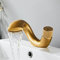 Alle Kupfer-Haushalts-Warm- und Kaltwasser-Wasserhähne, Unterbau-Waschtischarmatur, Toiletten-Wasserfall-Waschtischarmatur, Gold