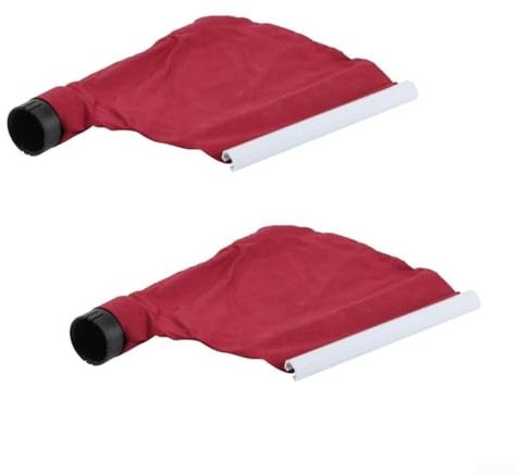 2 Pack Antidust Bags for 9403 9401 Belt Sander, Cloth and Plastic for Dust Control