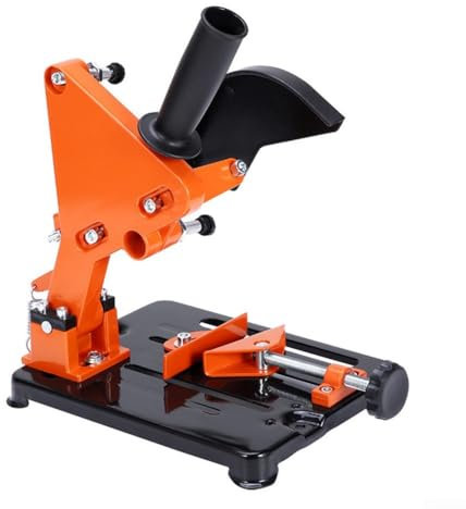 Jonikuper Adjustable Angle Grinder Stand, Metal Stand with Cast Iron Base, Suitable for 100/115/125mm Grinding Tools, Workshop Tools