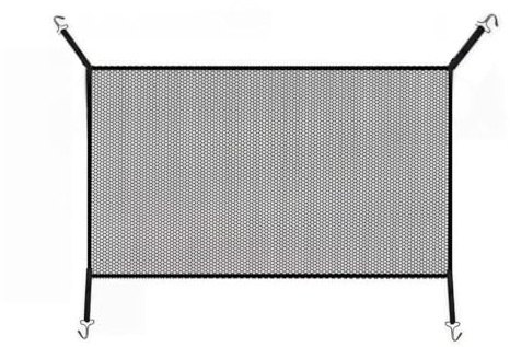 ONEMAJI 1Stk Auto Frontgrill Insektenschutz für Smart Fortwo Forfour 450 451 453, 43x29in Kühler Schutznetz Insektenschutzgitter Außen Modifikation Zubehör