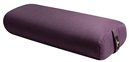 Hugger Mugger Standard-Yoga-Nackenrolle, Pflaume