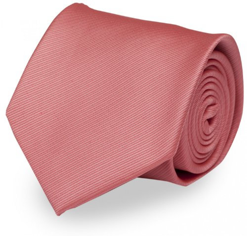 Fabio Farini - einfarbige elegante Unicolor Krawatten für Herren - 6cm/8cm zur Auswahl Rosa Dunkelrosa Klassisch (8cm)