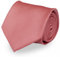 Fabio Farini - einfarbige elegante Unicolor Krawatten für Herren - 6cm/8cm zur Auswahl Rosa Dunkelrosa Klassisch (8cm)