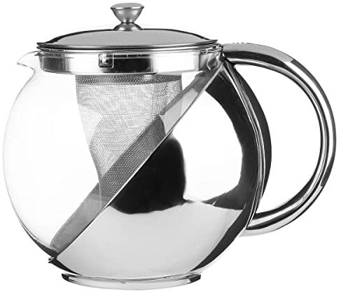 Théière avec infuseur - Style design - Capacité 8 tasses