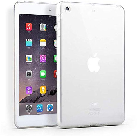 REY Funda Carcasa Gel Transparente para iPad Mini 1/2 / 3, Ultra Fina 0,33mm, Silicona TPU de Alta Resistencia y Flexibilidad