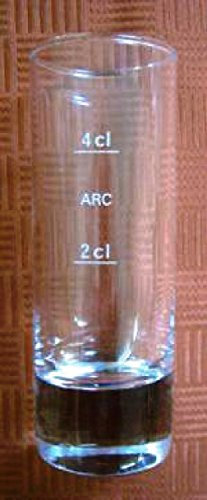 96 Ouzo Vodka Gläser 2+4cl Islande 6,5 cl