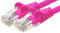 1aTTack.de 10m Cavo di Rete magenta - 1x - Cat.6 Ethernet Gigabit Lan RJ45 10 100 1000 Mbit s - Cavo Patch UTP compatibile con Cat.5 Cat.5e Cat.7 Cat.8 - magenta - 1x - 10m