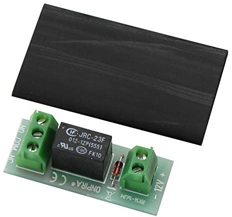 Edelstahlmarkenshop Kleine Relaiskartevon 5V-12V Relaisplatine Relais Spannung Modul Modellbau Miniatur Mini (Modell: A 12V)