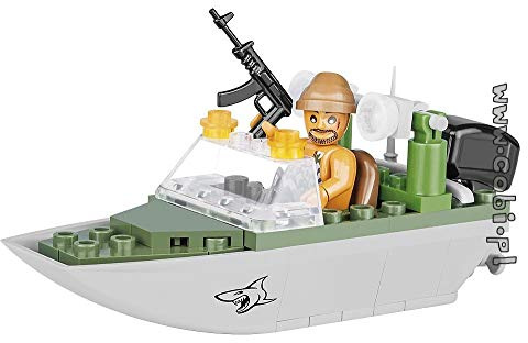 Small Army 2154 Shark Patrol Boat 60 Elements, COBI-2154