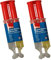 (Pack of 2) Hilka 2 Part Epoxy Syringe Rapid Setting Adhesive Glue Plastic Metal Wood etc