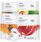 ZOZU Maschere Viso in Tessuto – Set 8 Maschere Idratanti e Purificanti al Cocco, Avocado, Papaya e Melograno – Skincare Coreana Naturale Donna Uomo – Maschera Viso Nutriente