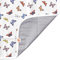 XKKO - wasserdichte & waschbare Wickelunterlage (70x50cm) Farbe Schmetterlinge