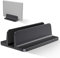 Bewahly Vertikaler Laptop Ständer, Aluminium Verstellbarer Notebook Ständer Platzsparender Halterung für MacBook Pro/Air, iPad, Samsung, Huawei, Surface, Dell, HP, Lenovo und andere (schwarz)