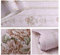 Prior.choice Vliestapete im Vintage-Stil, luxuriös, ländliches Blumenmuster, 5 Farben, geprägt, strukturiert, für Schlafzimmer, Wohnzimmer, 4,5 x 0,53 m (B x L), 10 x 0,53 m (rosa B-Streifen)