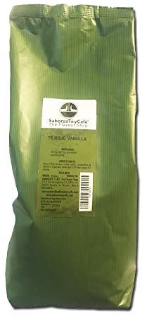 SABOREATE Y CAFE THE FLAVOUR SHOP Tè Rosso Pu Erh Yunnan Vaniglia Naturale Infusi e Tisane 1 kg