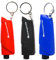 Chesoon Brise Vitre Coupe Ceinture Sécurité 2 en 1 Outil d'évasion Voiture Porte-clés Outils Sécurité Voiture portables pour terre sous-marine Lot de 3 (avec verre de test)