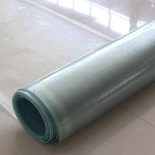 ORPAGU Polycarbonate Roofing Sheet, Window And Door Awning Covers FRP Daylighting Plate 0.8mm For Roofs, Canopies, Sunroom And Replacement Shed Window (Color : A-0.8mm, Size : 1x30m)