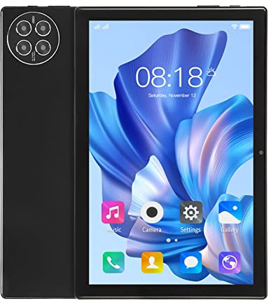Tablet da 10 Pollici, 12 GB di 256 GB di Rom, Supporto di Espansione da 512 GB, Batteria Grande da 10000 mAh, Display IPS 1920x1200, Fotocamera da 8 MP + 20 MP, per Android 12