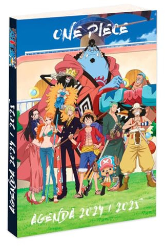 La Plume Dore – 1 Schülerkalender – Kollektion Manga One Piece – Juli 2023 bis Juli 2024 – Format 12 x 17 cm