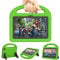 All-New 7 Tablet Case for Kids(12th Generation,2022 Release)-Kricsertg Lightweight Shockproof Case with Stand Handle for 7 Inch Tablet,Incompatible with iPad Samsung Tablet-Green