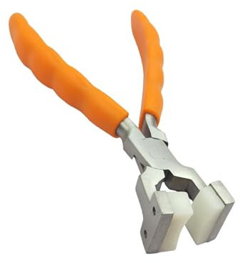 Dickly Pinza per vetro da corsa, taglierina per vetro, multifunzionale, vetro, pinza per rompere il vetro, taglio del vetro, strumento per rompere, ceramica