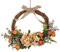 Türkranz Kranz Deko, Metallring Eukalyptus Kranz Girlande Frühlingskranz Metall Künstliche Blumenkranz Girlande Blumen Hochzeit Künstlich Blumenkranz, Frühlingskranz Sommerkranz Kranz Deko