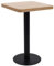 Mengtu Bistrotisch Bartisch Stehtisch Esstisch Couchtisch Balkontisch Terrassentisch Beistelltisch Möbel Tisch Teetisch Hellbraun 50x50 cm MDF