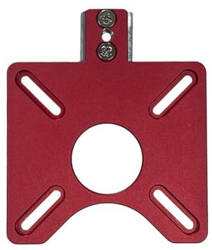 Scalewbin Fresatura Groove Staffa Base Lavorazione Del Legno Router Circle Jig per Tagliare Macchina Carpenteria Cerchio Taglio Guida Board, Facile da Usare Durevole