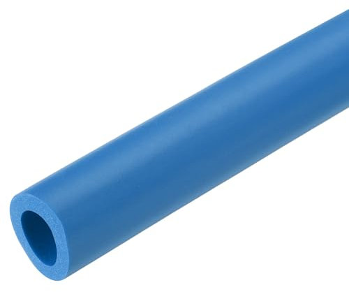 sourcing map Pipe Insulation Foam Tube 18mm ID x 30mm OD 0.95m Foam Tubing Heat Insulated Pipe for AC Unit Handle Grip Water Pipe Freeze Protection - 1-3/16 x 11/16/Blue