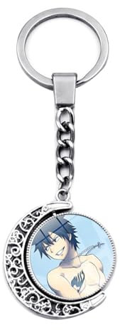 jiminhope FAIRY TAIL Schlüsselanhänger Trendy Keyring Fashion Anhänger für Schlüssel Koffer Koffer Taschen Gear Frauen Männer Studenten Freunde Anime-Liebhaber
