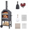 Four à pizza extérieur, four à pizza portable, four d'extérieur adapté pour le jardin et le camping