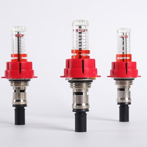 Oniissy 3pcs Underfloor Heating Manifold Flow Meter/Regulator: Optimizing Heat Distribution Underfloor Heating Manifold Flow Meter-Regulator Wärmer System(G1/2)