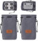 Fenmaru wasserdichte Tasche Case für DJI NEO Drohne, Aufbewahrungstasche aus verdicktem Flanell für DJI NEO RC-N3, Schutzt Tragetasche für DJI NEO Zubehör (2pc)