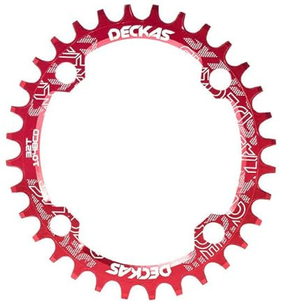 Platos Para Bicicletas Cainado Oval MTB 104 Bcd Bicicleta de bicicleta estrecha ancha 3 2T 36T 38T 34 32 Dientes 10 4BCD Anillo de la cadena de la placa de la bicicleta de la montaña de la corona Bici